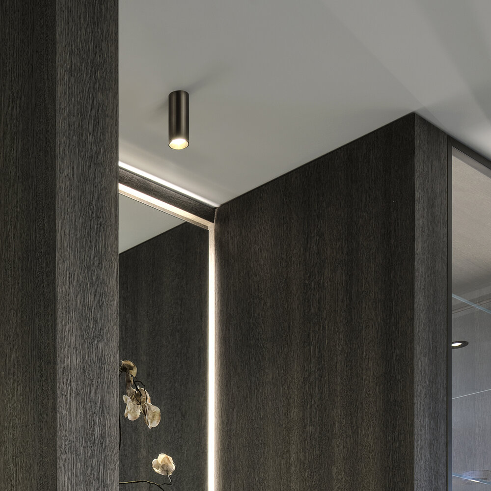 SPOT40 LED downlight 150 - Geborsteld Goud