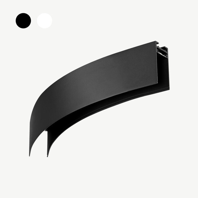 CLIXX SLIM Magnetic track system - surface/pendant 1/8 circle Ø 600