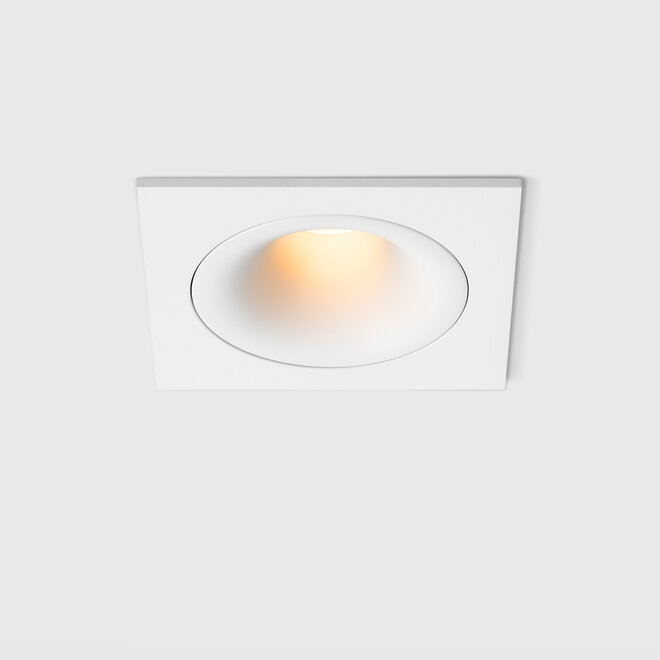 FLOW - Verdiepte inbouw LED downlight vierkant - Wit
