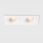 FLOW - Deep recessed LED downlight double square - White