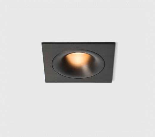 Flow deep recessed downlight square