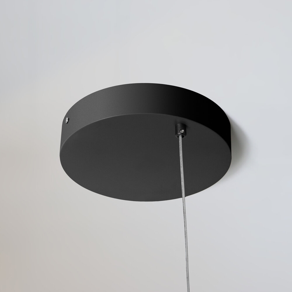 HALO Up-Down Slim LED ring hanglamp - Zwart