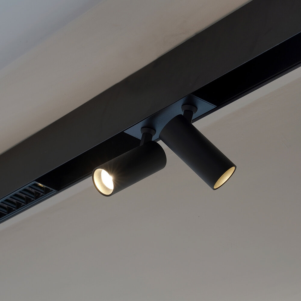CLIXX SLIM magnetic track light system - SPOT35D LED module - Brushed black