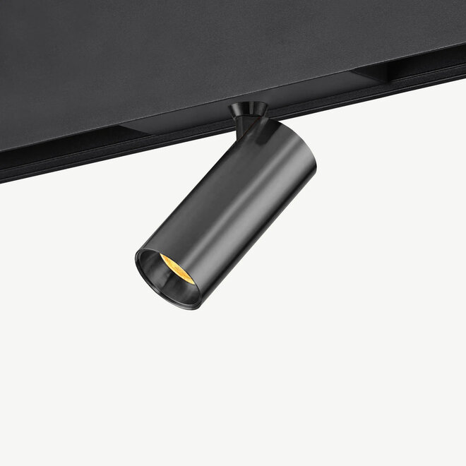 CLIXX SLIM magnetische LED module SPOT35 - Geborsteld zwart