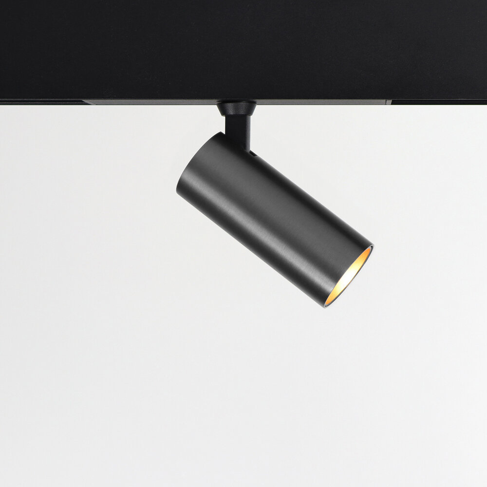 CLIXX SLIM magnetisch rail verlichtingssysteem - SPOT35 LED module - Geborsteld zwart