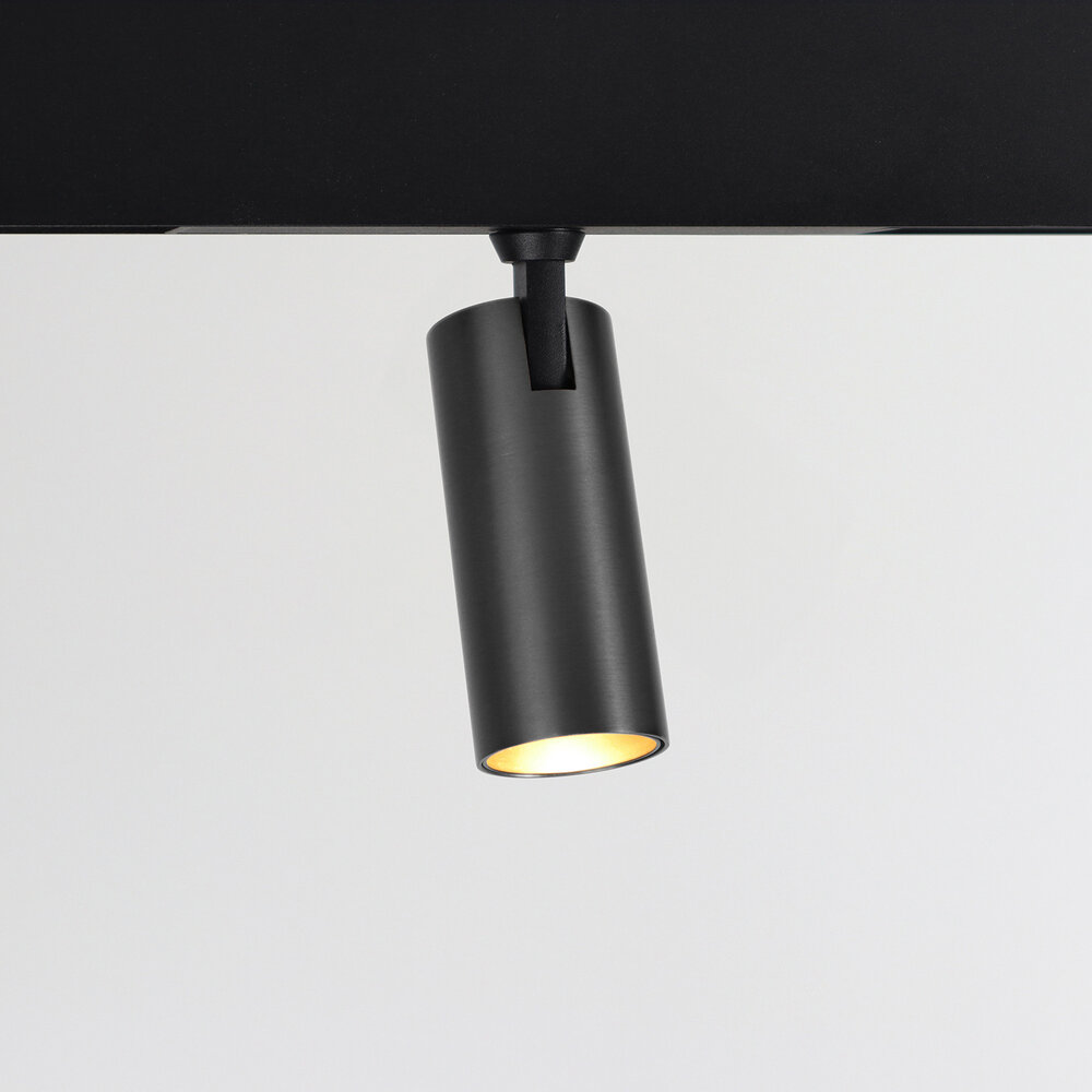 CLIXX SLIM magnetisch rail verlichtingssysteem - SPOT35 LED module - Geborsteld zwart