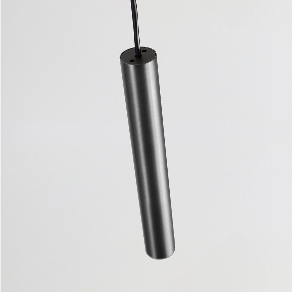 CLIXX SLIM magnetisch rail verlichtingssysteem - TUBE Hanglamp 35 LED module - Geborsteld zwart