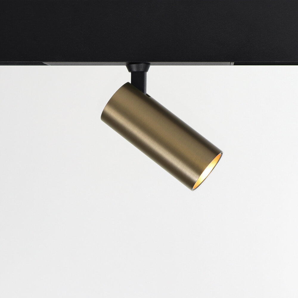 CLIXX SLIM magnetisch rail verlichtingssysteem - SPOT35 LED module  - Geborsteld Goud