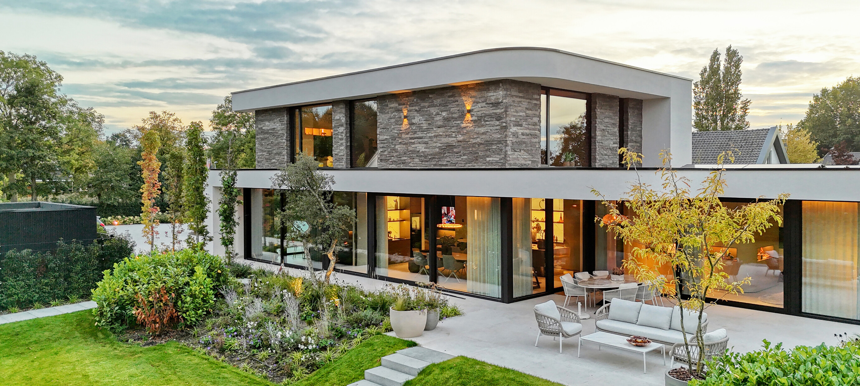 Luxury and warmth come together in this villa