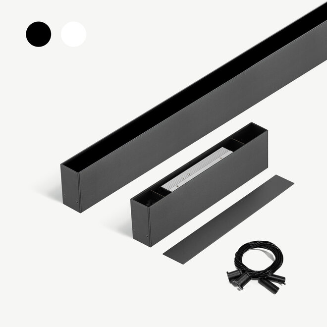 CLIXX SLIM   magnetisch rail systeem - pendel starter set 2 meter