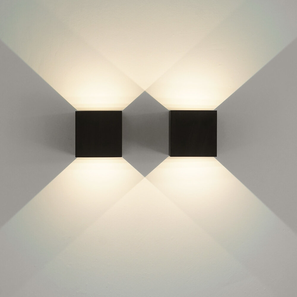 Boxx wall lamp LED - Black