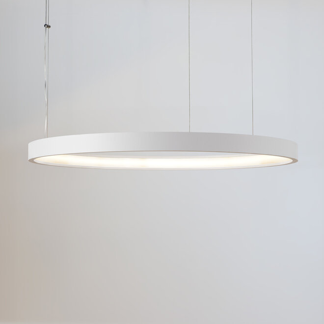 HALO LED suspended ring light - White