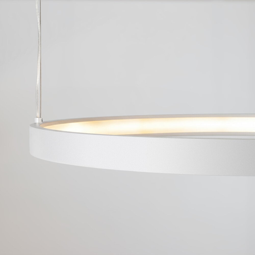 HALO LED suspended ring light - White