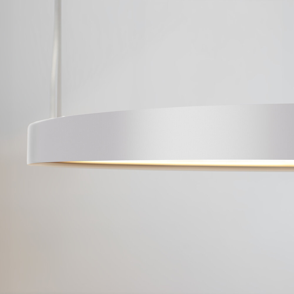 HALO LED ring hanglamp - Wit