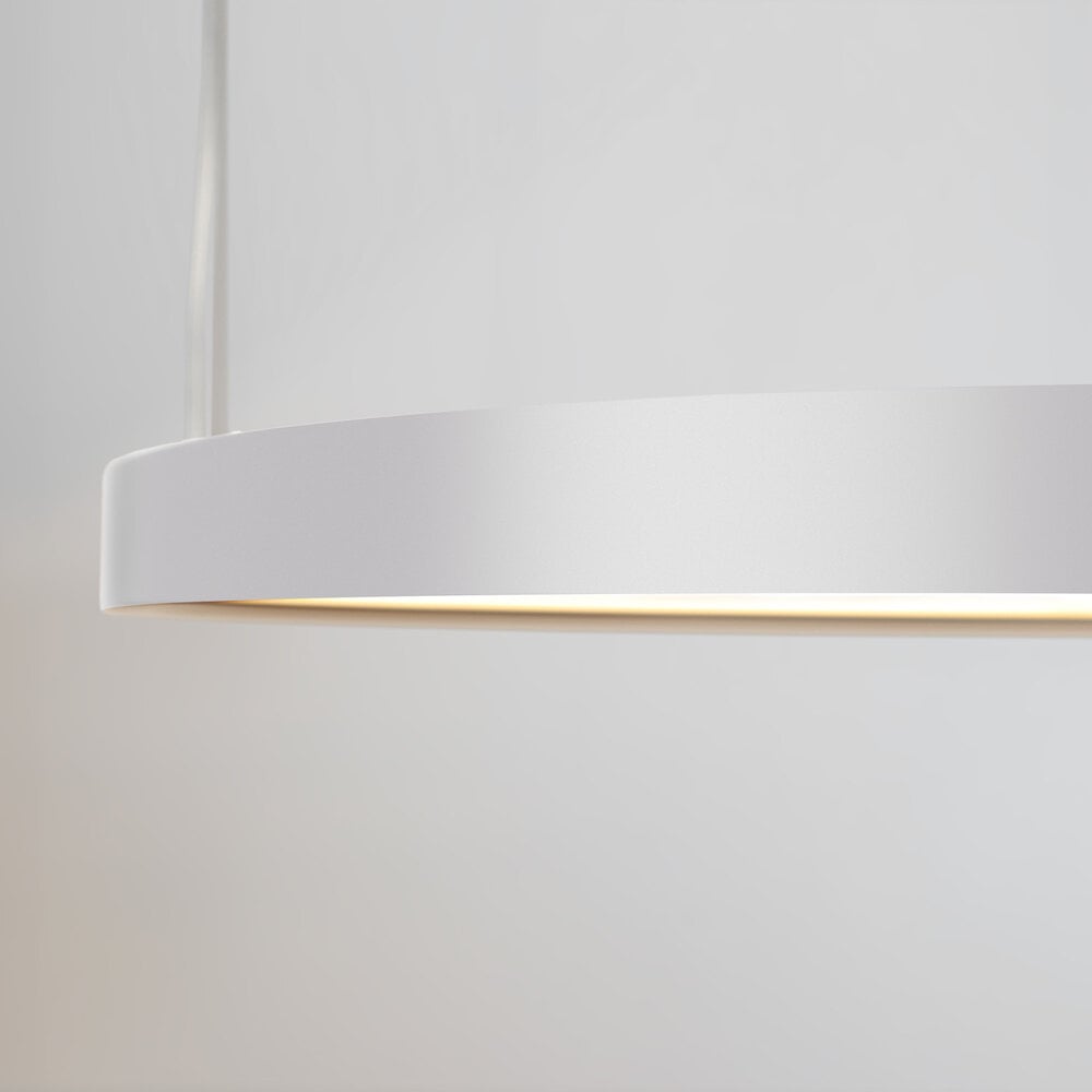 HALO LED suspended ring light - White