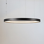 HALO LED suspended ring light - Black