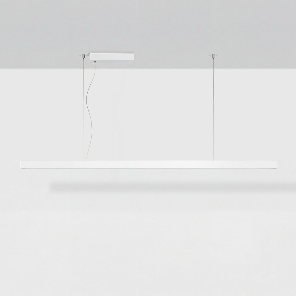 LINE linear LED pendant lamp up-down - White