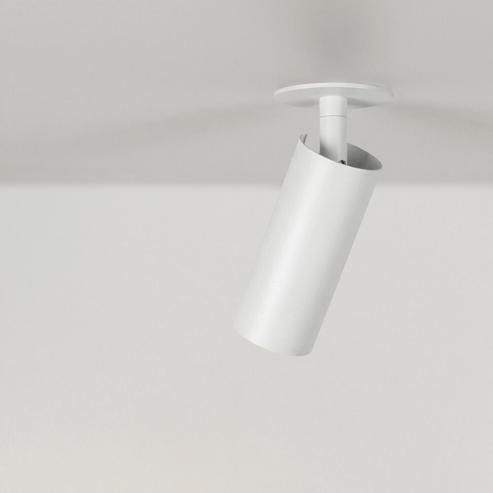 SPOT40 semi-inbouw LED spot - - Wit