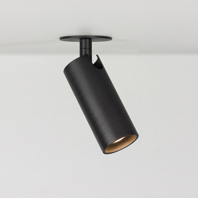 SPOT40 semi-inbouw LED spot - Zwart