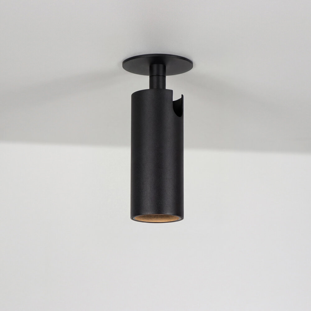 SPOT40 semi-inbouw LED spot - Zwart