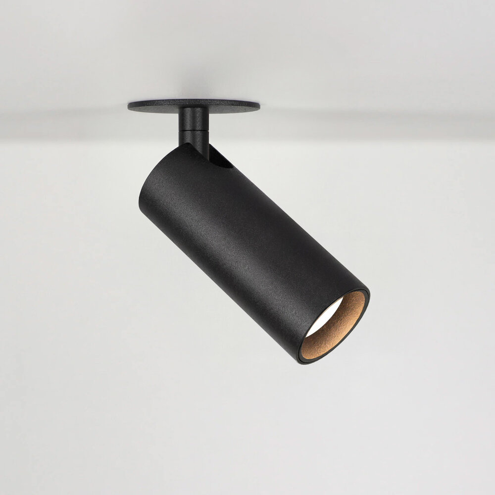 SPOT40 semi-inbouw LED spot - Zwart