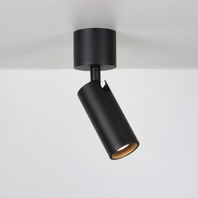 SPOT40 surface mounted adjustable LED spot - Black
