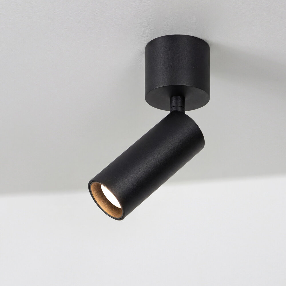 SPOT40 surface mounted adjustable LED spot - Black