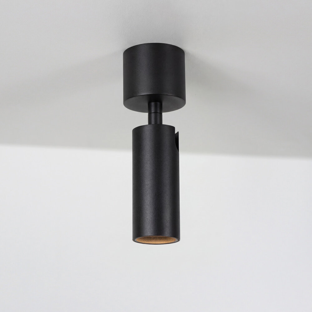 SPOT40 surface mounted adjustable LED spot - Black