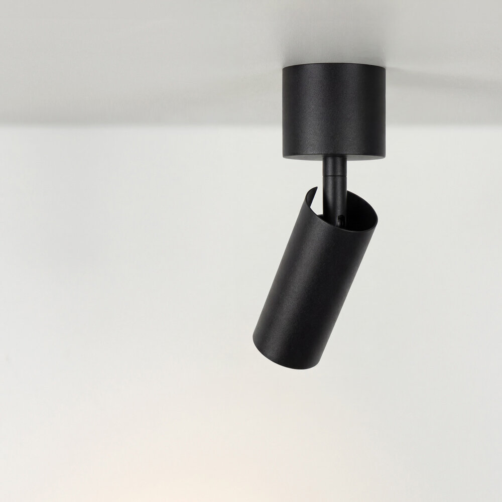 SPOT40 surface mounted adjustable LED spot - Black