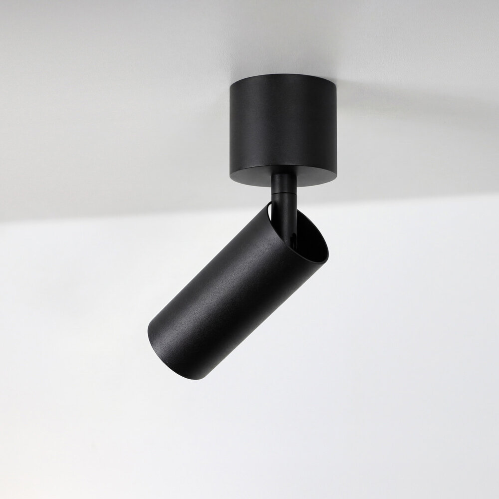 SPOT40 verstelbare opbouw LED spot - Zwart