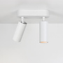 SPOT40 surface mounted adjustable LED spot Double - White