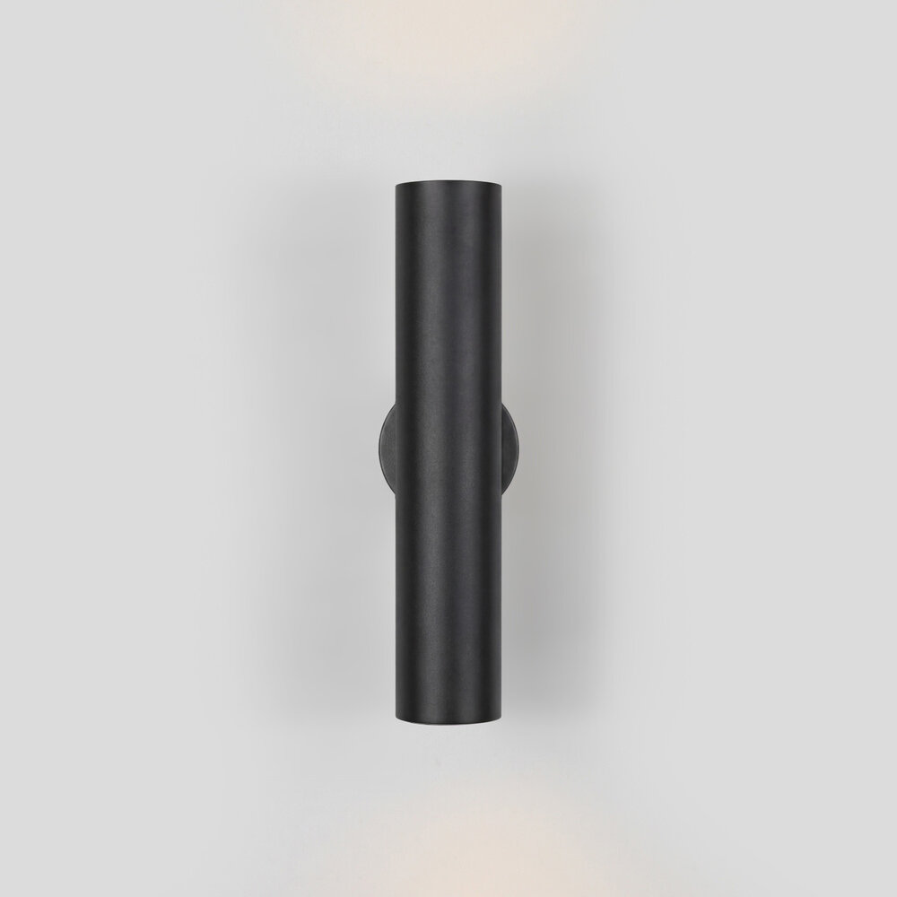 SPOT40 LED up-down wandlamp - Zwart V2