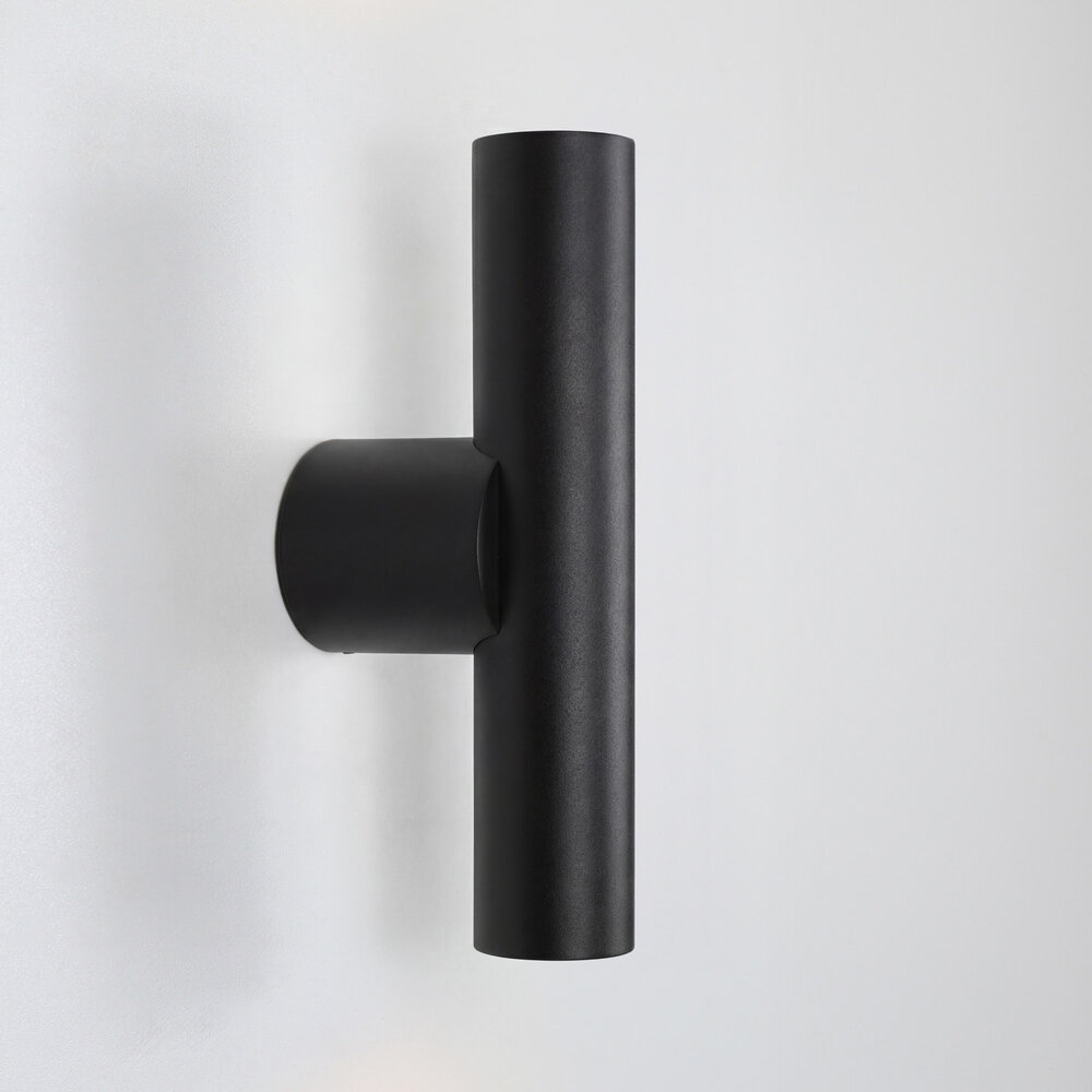 SPOT40 LED up-down wandlamp - Zwart V2