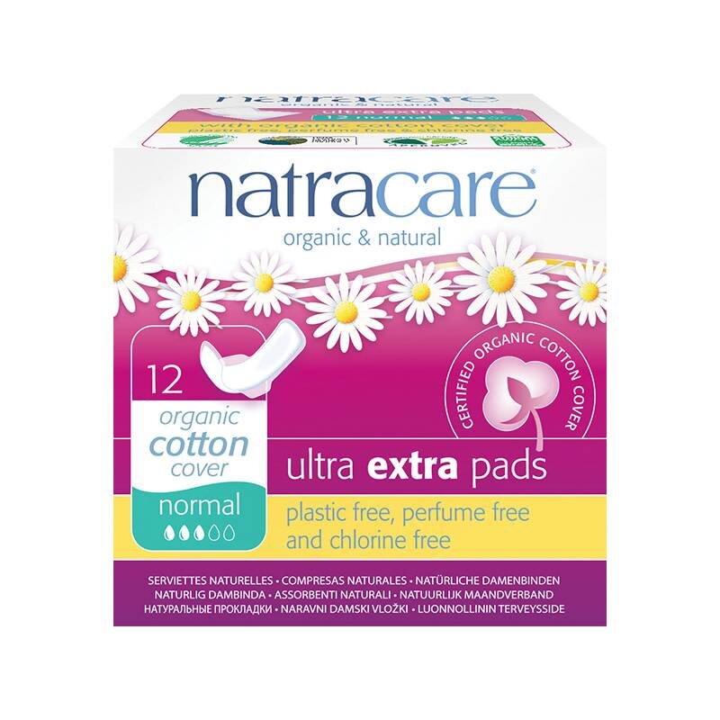 Natracare Serviettes Hygiéniques Ultra Extra avec Ailettes