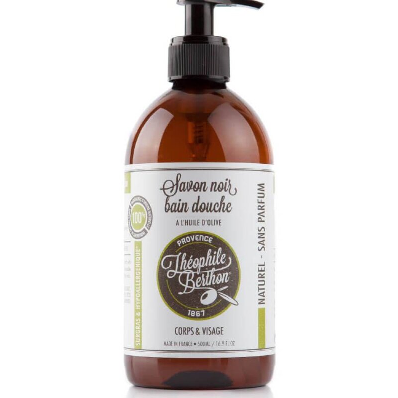 Théophile Berthon Gel Douche Savon Noir