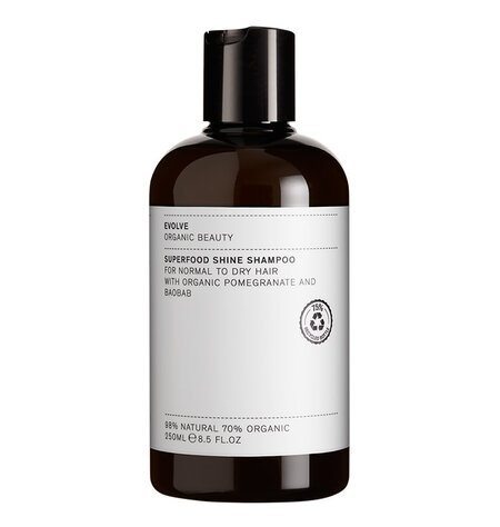 Evolve Organic Beauty Superfood Shine Shampoo