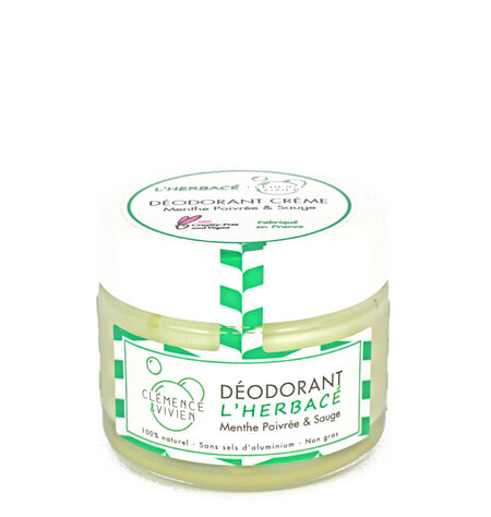 Clémence et Vivien Baume Déodorant Naturel L' Herbacé