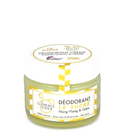 Clémence et Vivien Baume Déodorant Naturel Le Sucré