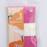 By Venga Lot de 3 Culottes en Coton Bio