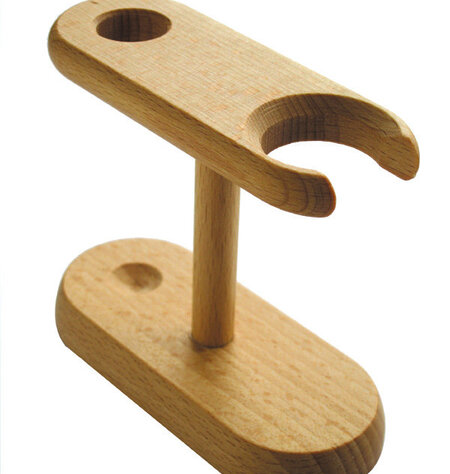 Porte Blaireau en Bois