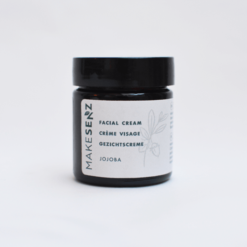 MakeSenz Crème Visage Légère & Hydratante au Jojoba  - Revitalisante