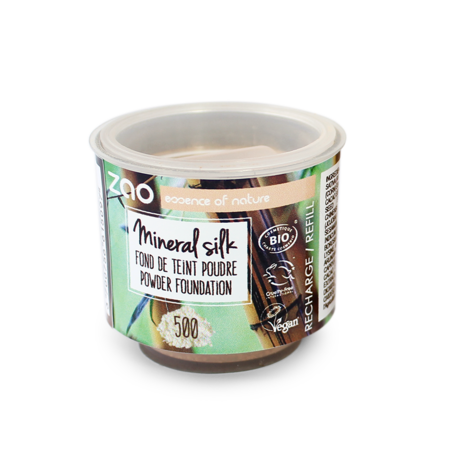 Zao Recharge Fond de Teint Mineral Silk Invisible Matifiant