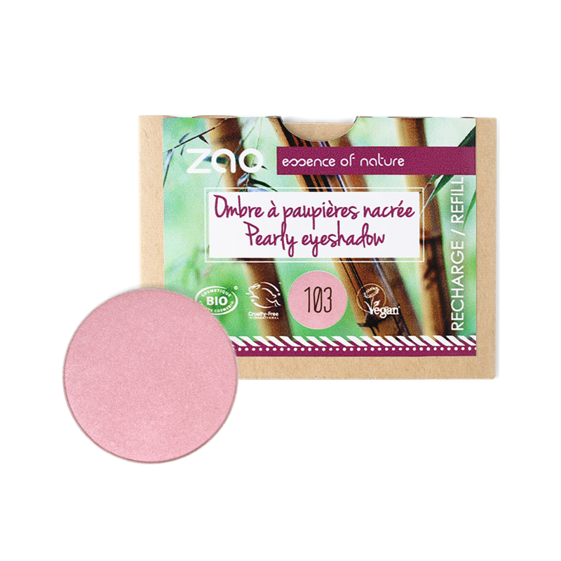 Zao Recharge Ombre à Paupières Nacrée