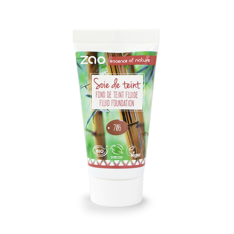 Zao Soie de Teint - Fond de Teint Fluide Bio