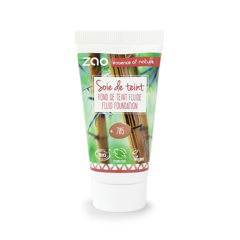 Zao Soie de Teint - Fond de Teint Fluide Bio