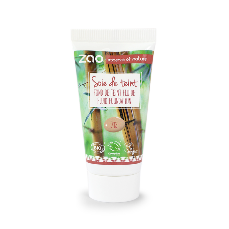 Zao Soie de Teint - Fond de Teint Fluide Bio