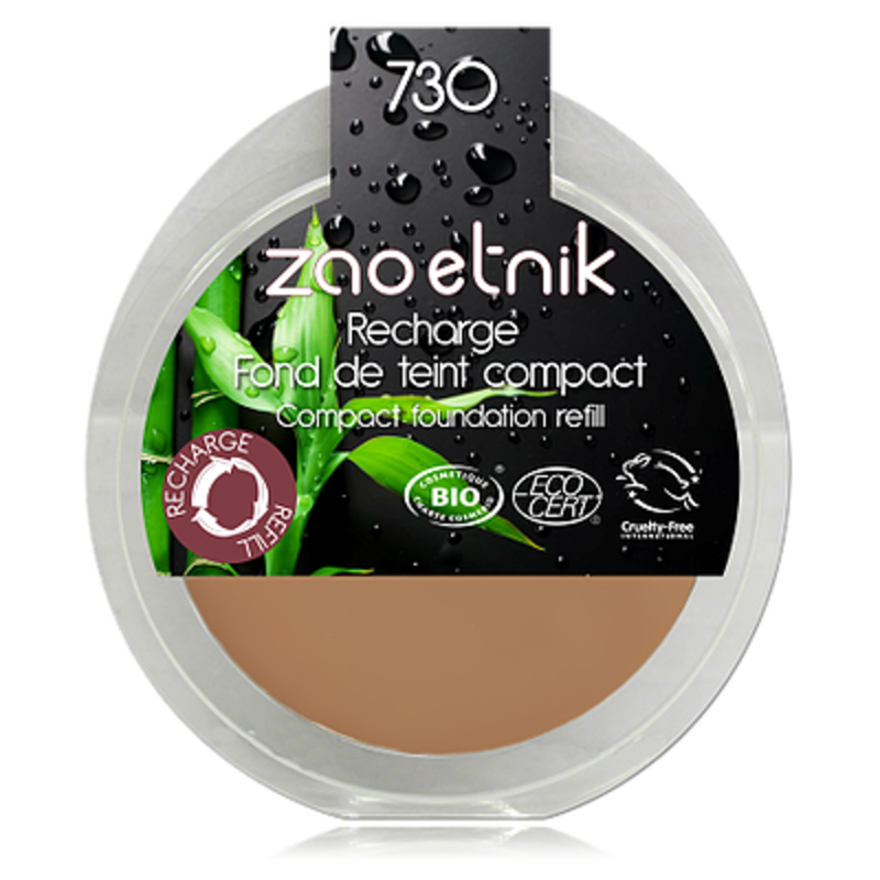 Zao Recharge Fond de Teint Compact Peaux Claires
