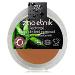 Zao Recharge Fond de Teint Compact Peaux Foncées
