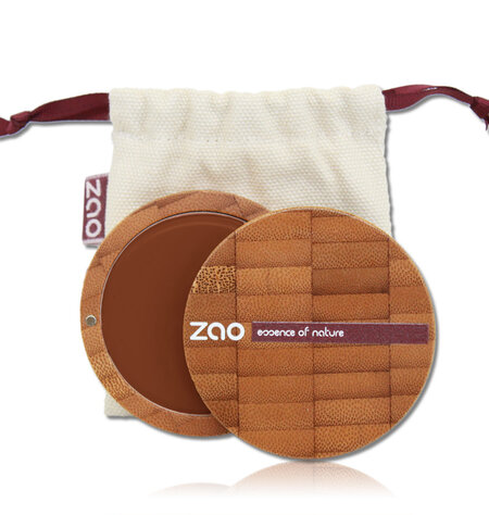 Zao Fond de Teint Compact Peaux Foncées