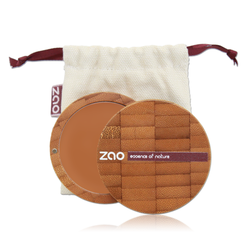 Zao Fond de Teint Compact Peaux Foncées